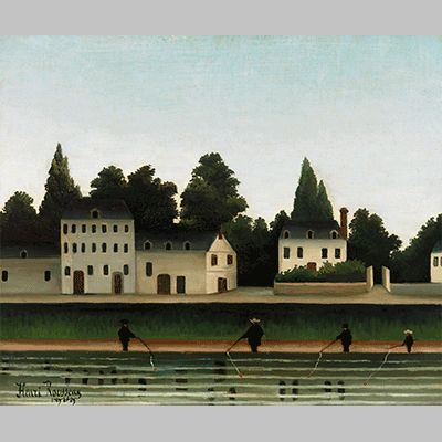 Rousseau Landscape and Four Fishermen icon