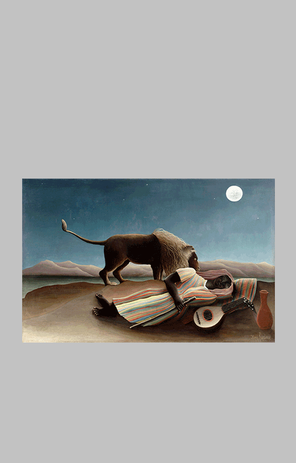 Rousseau The Sleeping GyspyHenri Rousseau The Sleeping Gyspy