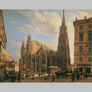 Rudolf von Alt St. Stephen s Cathedral in Vienna