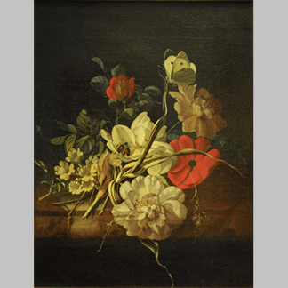 Rachel Ruysch - Blumenstraus Hamburger Kunsthalle