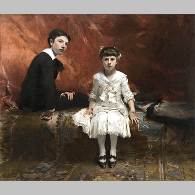 Sargent Portrait of Edouard and Marie Louise Pailleron