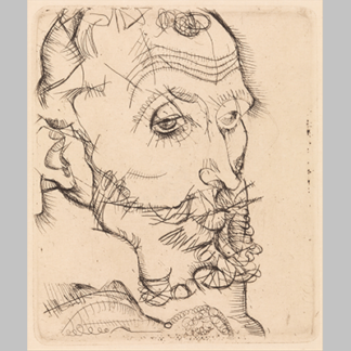 Schiele Portrait of Franz Hauer