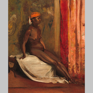 Seated African Woman 1860s. Henri Regnault 1 1