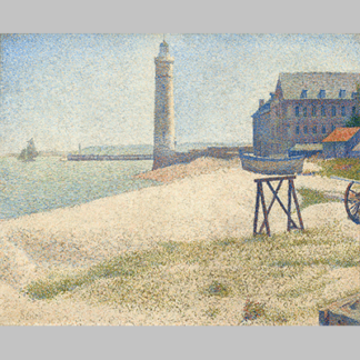 Seurat The Lighthouse at Honfleur