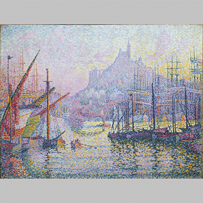 Signac Notre Dame de la Garde La Bonne Mere 1905 06 Marseilles