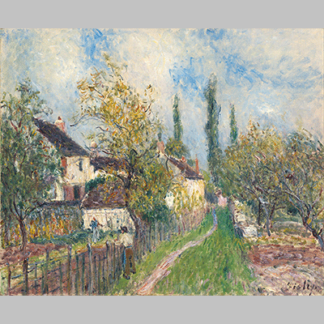 Sisley A path at Les Sablons