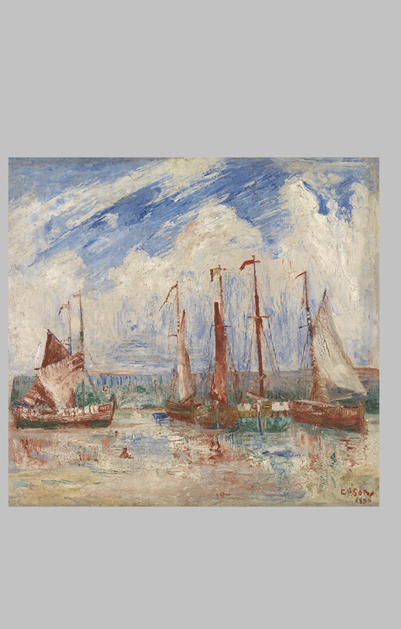 Sloepen,JamesEnsor,1890,