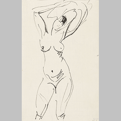 Standing Female Nude Rik Wouters 1892 1916 3