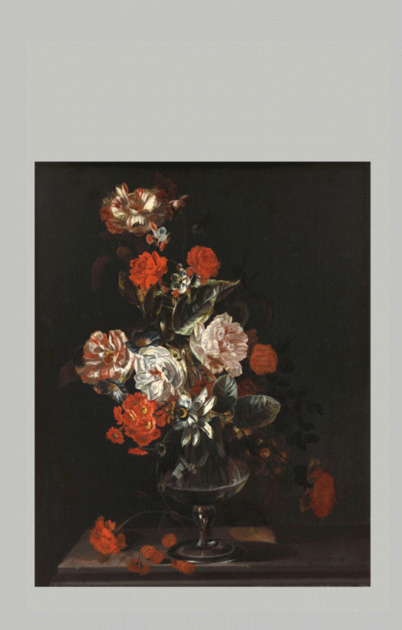 Still Life with Flowers Jacob Campo Weyerman 1700 1720 2