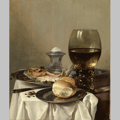 Still Life with a Salt Pieter Claesz. c. 1640 c. 1645