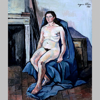 Suzanne Valadon Nu au chale bleu 2