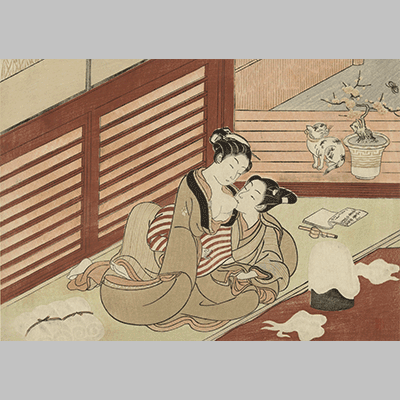 Suzuki Harunobu Love couple