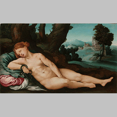 Jan van Scorel - The Dying Cleopatra