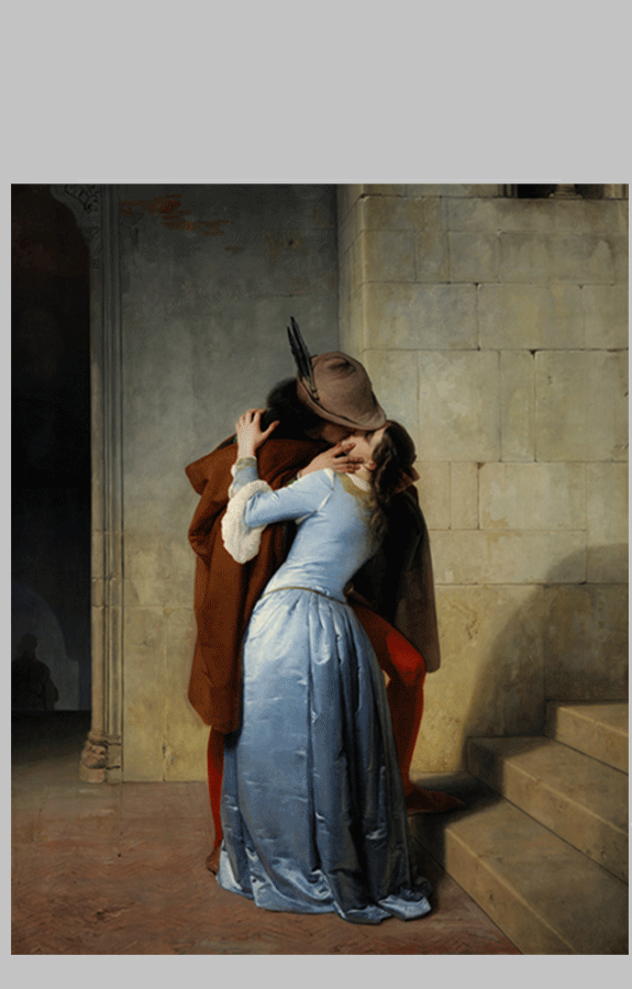 The Kiss Hayez 1859 d