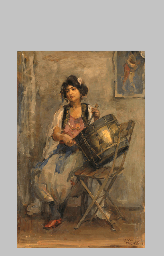 The Lady Drummer Isaac Israels c. 1890 c