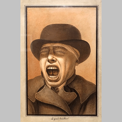 Jean Jacques Lequeu - The Great Yawner
