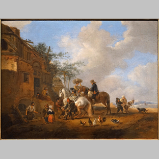 Philips Wouwerman - The Blacksmith