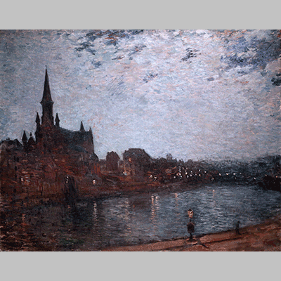 Théo van Rysselberghe - Eglise Sainte Croix