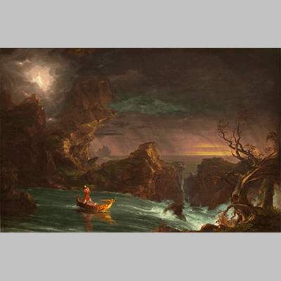 Thomas Cole The Voyage of Life Manhood