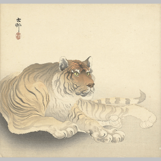 Tijger Ohara Koson 1900 1930