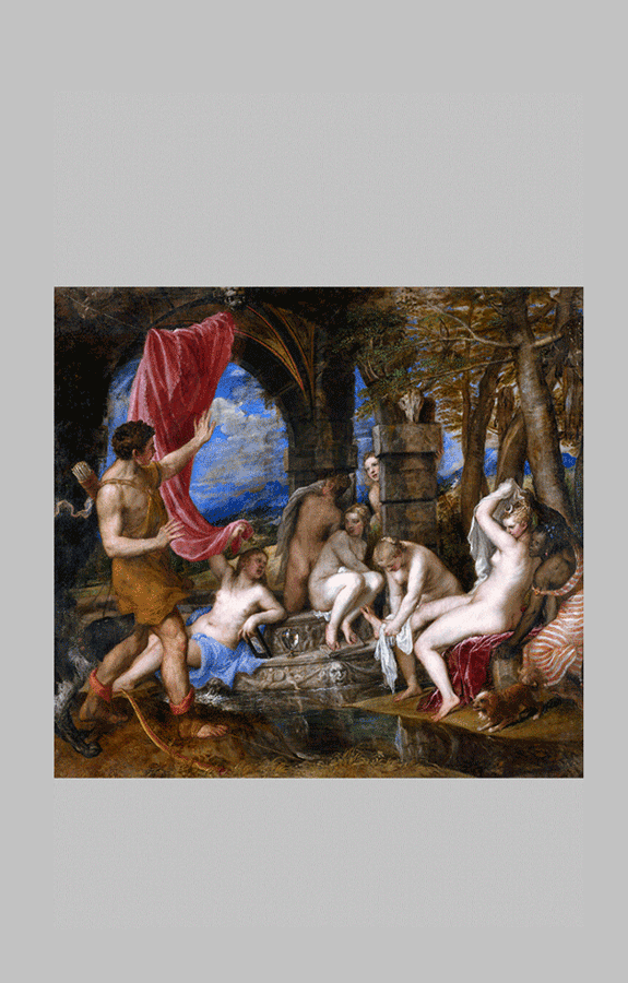 Titian Diana and Actaeon ar wt