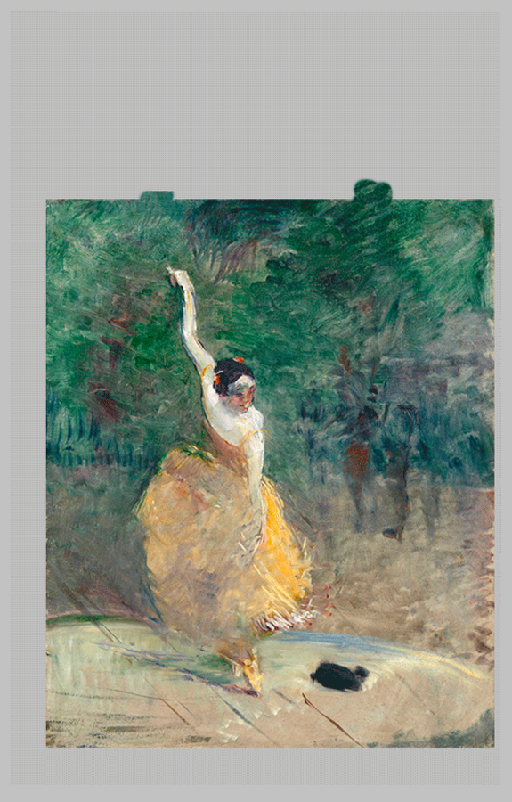 Toulouse-Lautrec---Spaanse-Danseres