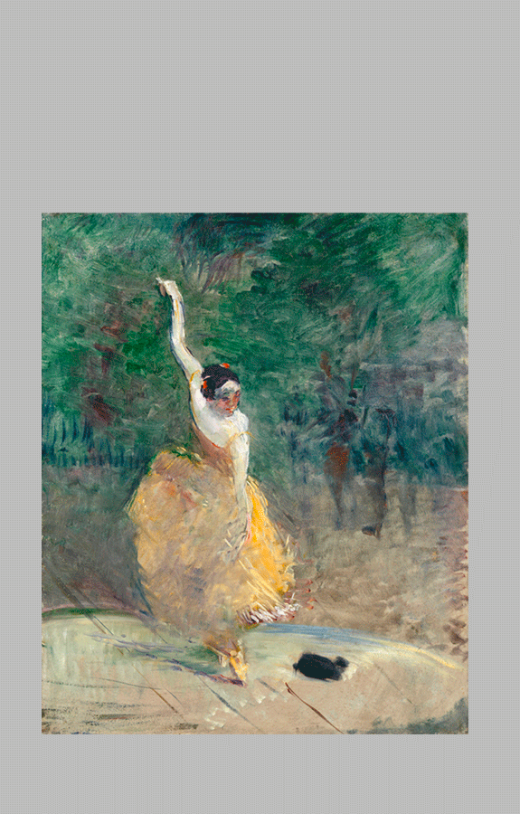 Toulouse Lautrec Spaanse danseres copy 1