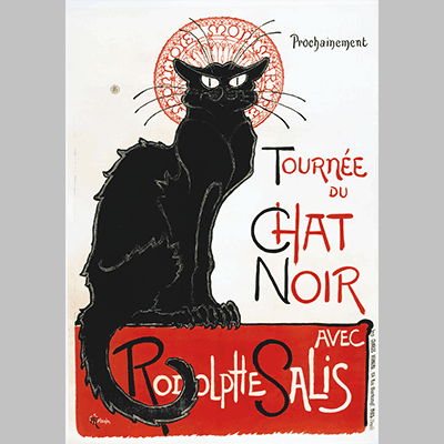 Tournée du Chat Noir, by Théophile Alexandre Steinlen