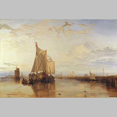 Turner - Dort Packet Boat from Rotterdam Becalmed