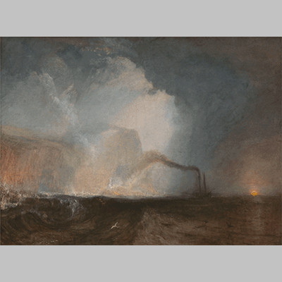 J M W Turner - Staffa, Fingal's Cave