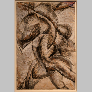 Umberto boccioni voglio sintetizzare le forme uniche della continuita nello spazio 1913