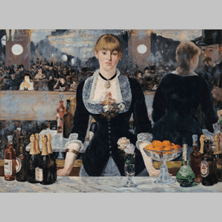 Un Bar aux Folies Bergère by Édouard Manet (1882)