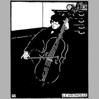 Vallotton Le violoncelle 1896 3