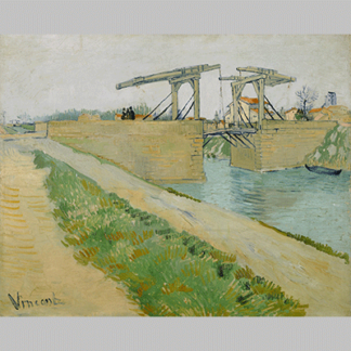 Van Gogh De brug van Langlois