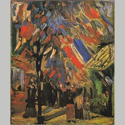 Van Gogh Der 14. Juli in Paris
