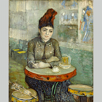 Van Gogh In the cafe Segatori in Le Tambourin