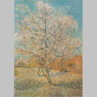 Van Gogh Peach Trees in Blossom