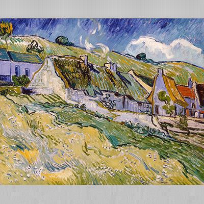 Van Gogh Thatched Cottages