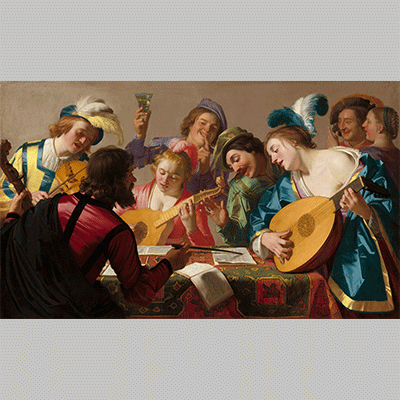 Van Honthorst The Concert