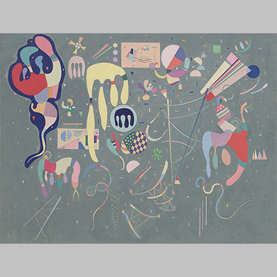 Wassily Kandinsky = Various Actions (1941)