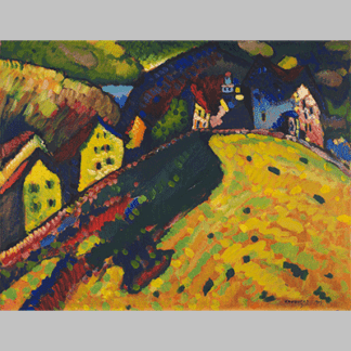 Wassily Kandinsky - Houses at Murnau