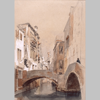 Velazquez Eugenio A Venice Canal