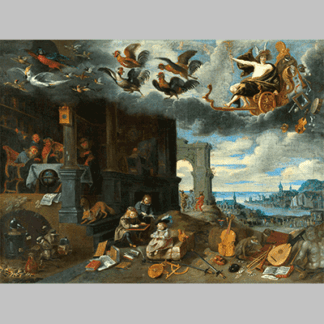 Verheerlijking van handel en wetenschap Jan Brueghel the Younger