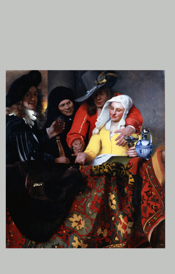 Vermeer the procuress 1656 1