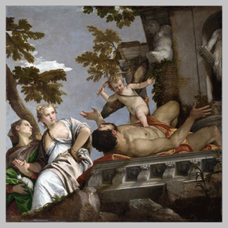 Veronese Allegory of love Scorn 1