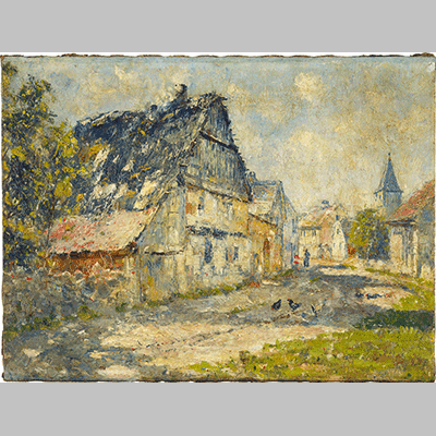 Christian Rohlfs - Village Street in Ehringsdorf near Weimar