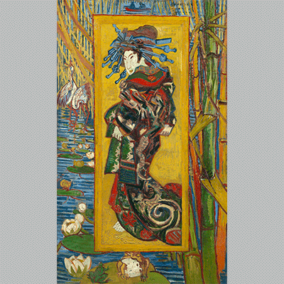 Vincent Van Gogh La Courtisane