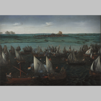 Vroom Hendrick Cornelisz Battle of Haarlemmermeer