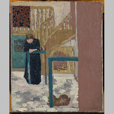 Vuillard Mme Vuillard in a Set Designers Studio