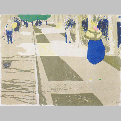 Vuillard Die Avenue 1899